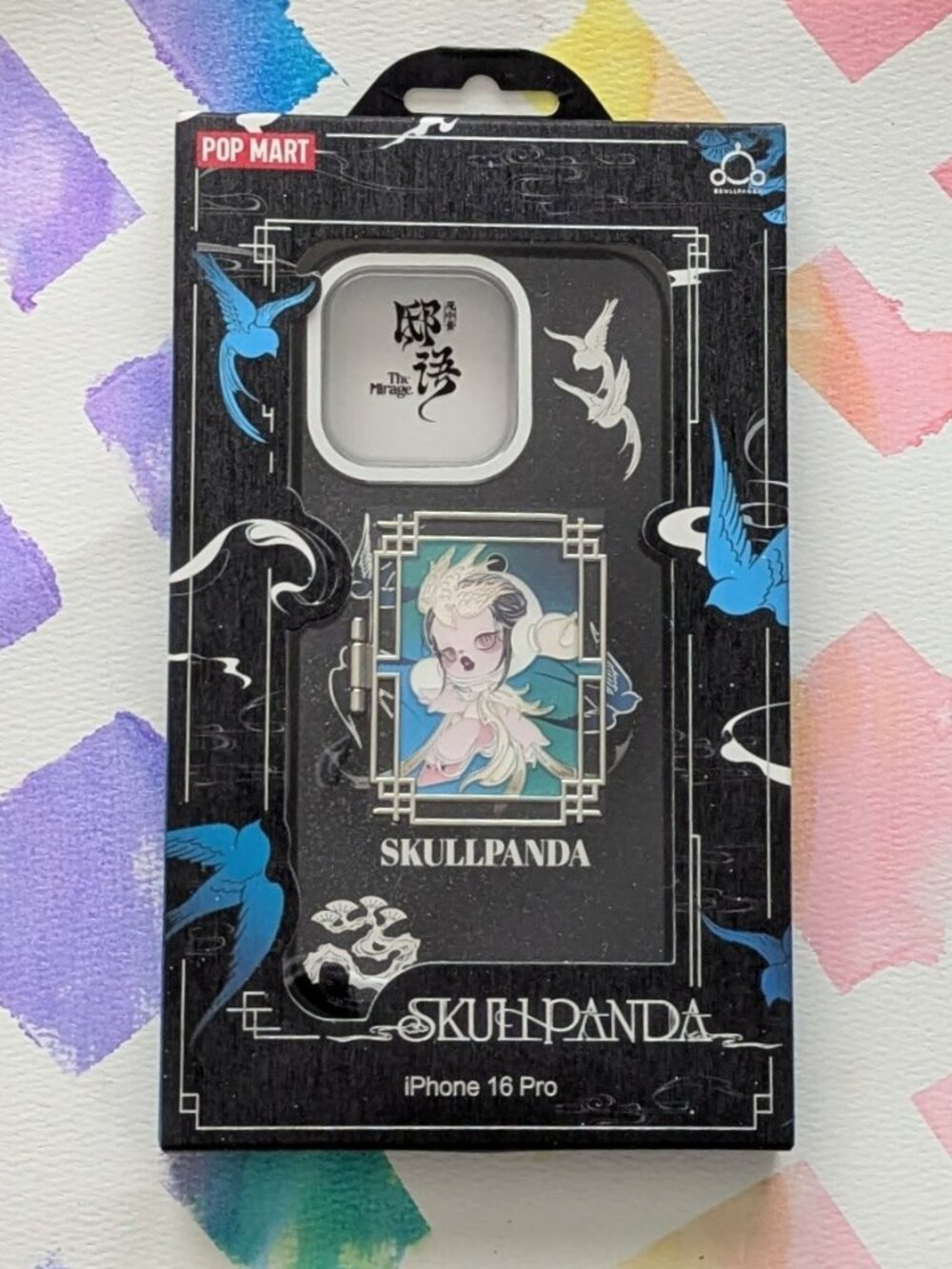BNIB POP MART SKULLPANDA The Mirage Series Phone Case for iPhone 16 Pro